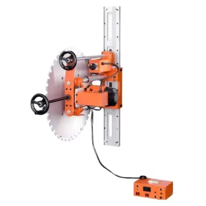 Kotoučová stěnová pila na beton / železobeton E-1200 – 9800 W kotouč 1200 mm hloubka řezu 550 mm