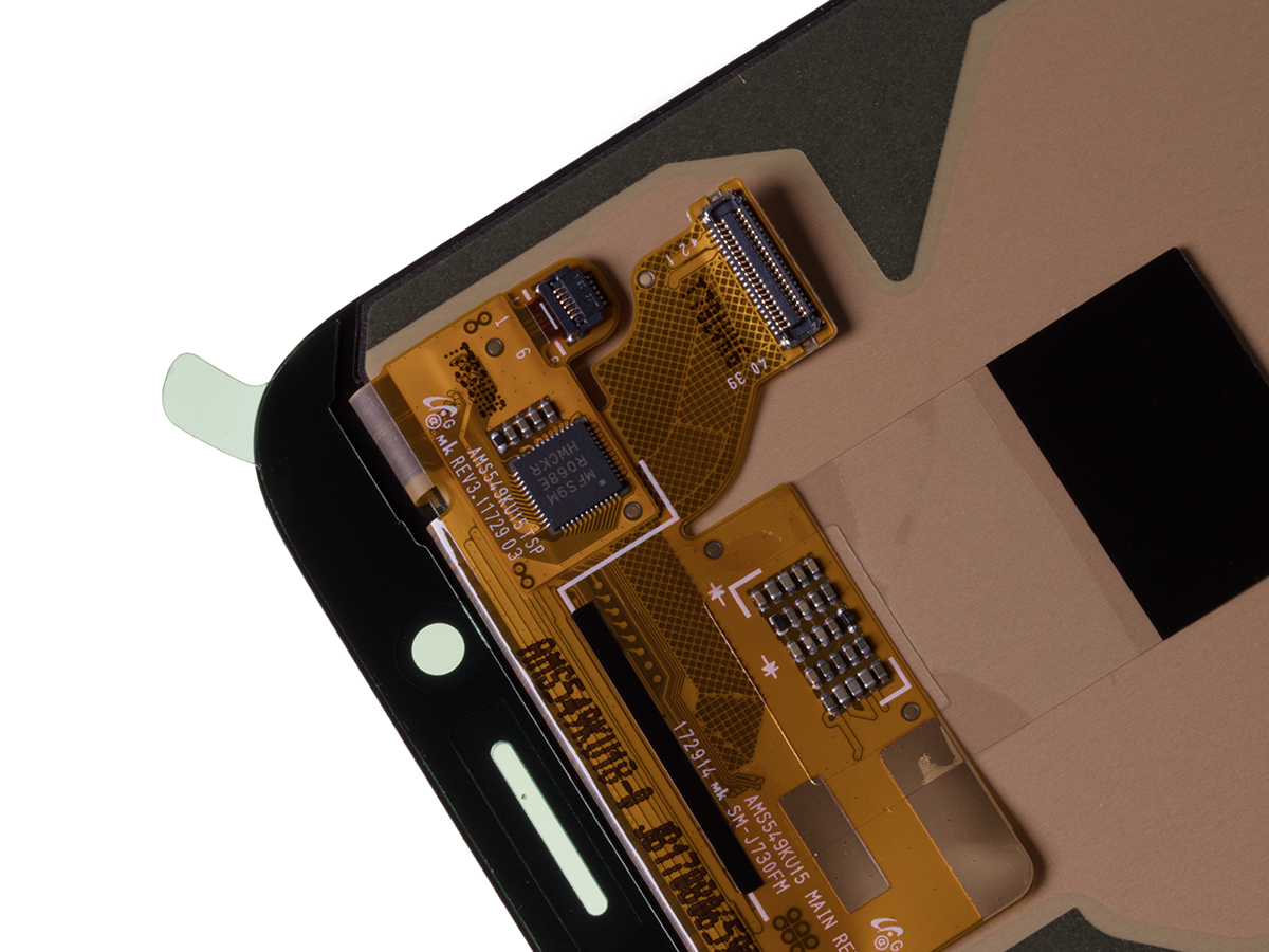Originál LCD + Dotyková vrstva Samsung Galaxy J7 2017 J730 stříbrná