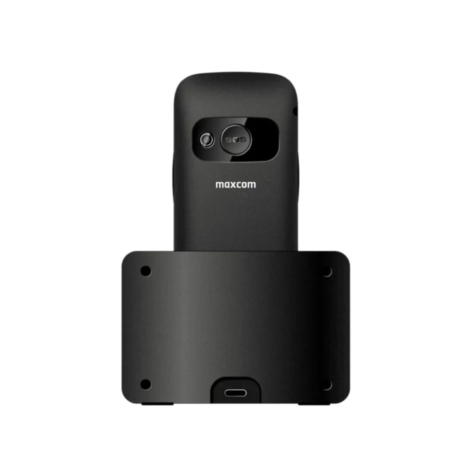 Telefon pro seniory MaxCom MM720 SE černý