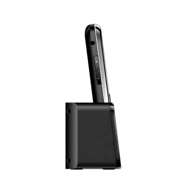 Telefon pro seniory MaxCom MM720 SE černý