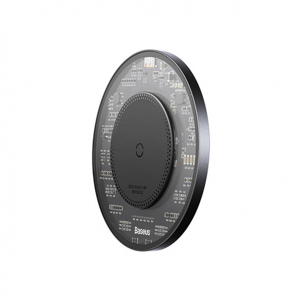 Baseus Indukční nabíječka BS-W530 15W + USB akbel C - USB kabel C 24w 1m černý