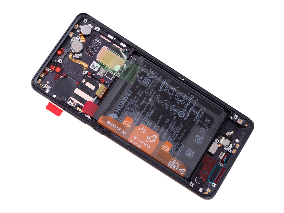 Originál LCD + Dotyková vrstva s baterii Huawei P30 Pro černá