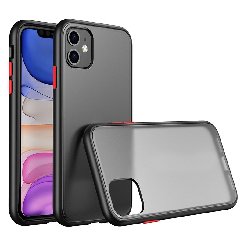 Obal iPhone 11 Pro Max 6.5" černý Hybrid