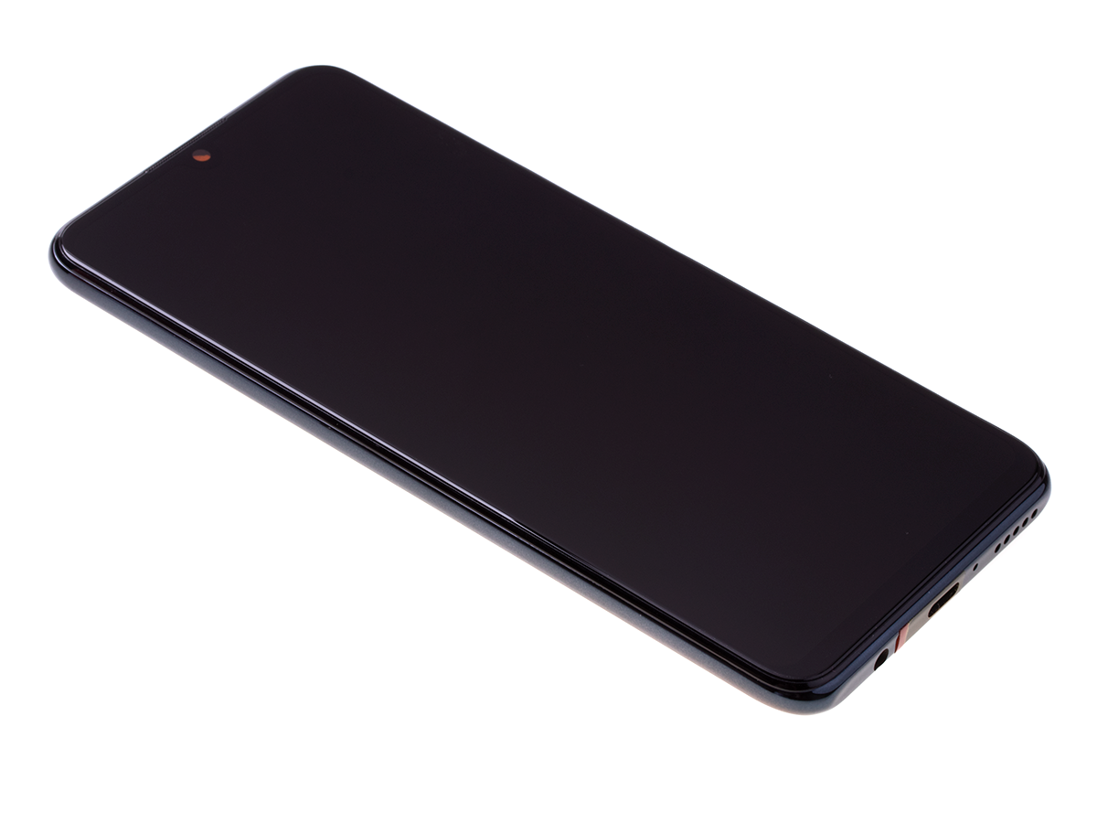 Originál LCD + Dotyková vrstva s baterii Huawei P30 Lite 2019 MAR-L21 černá verze kamery 48 MPix