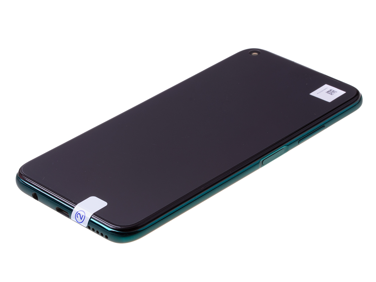 Originál LCD + Dotyková vrstva s baterii Huawei P40 Lite zelená