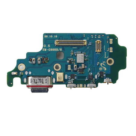 Originál Deska s USB nabíjecím konektorem a audio konektorem Samsung Galaxy S21 Ultra 5G SM-G998