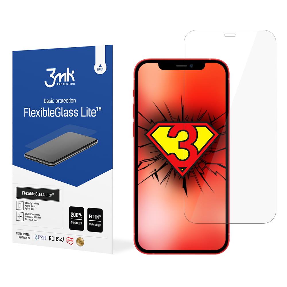 Ochranné tvrzené sklo Apple iPhone 12 Pro Max 3MK Hybrid Lite