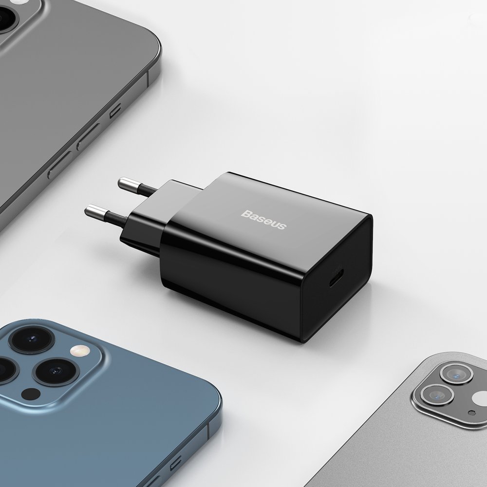 Mini síťová nabíječka Baseus USB Typ-C 20W 3A