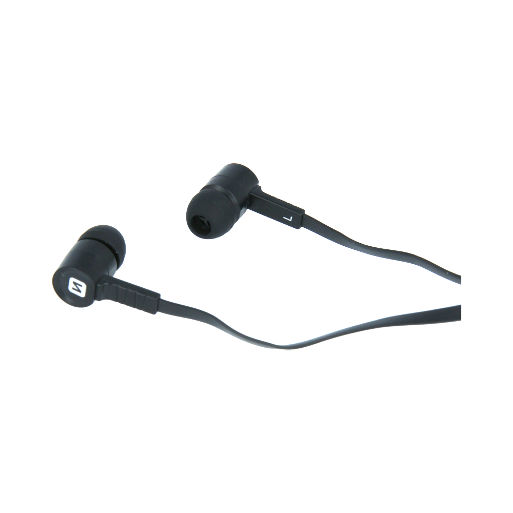 Swissten sluchátka earbuds rainbow YS-D2 černá
