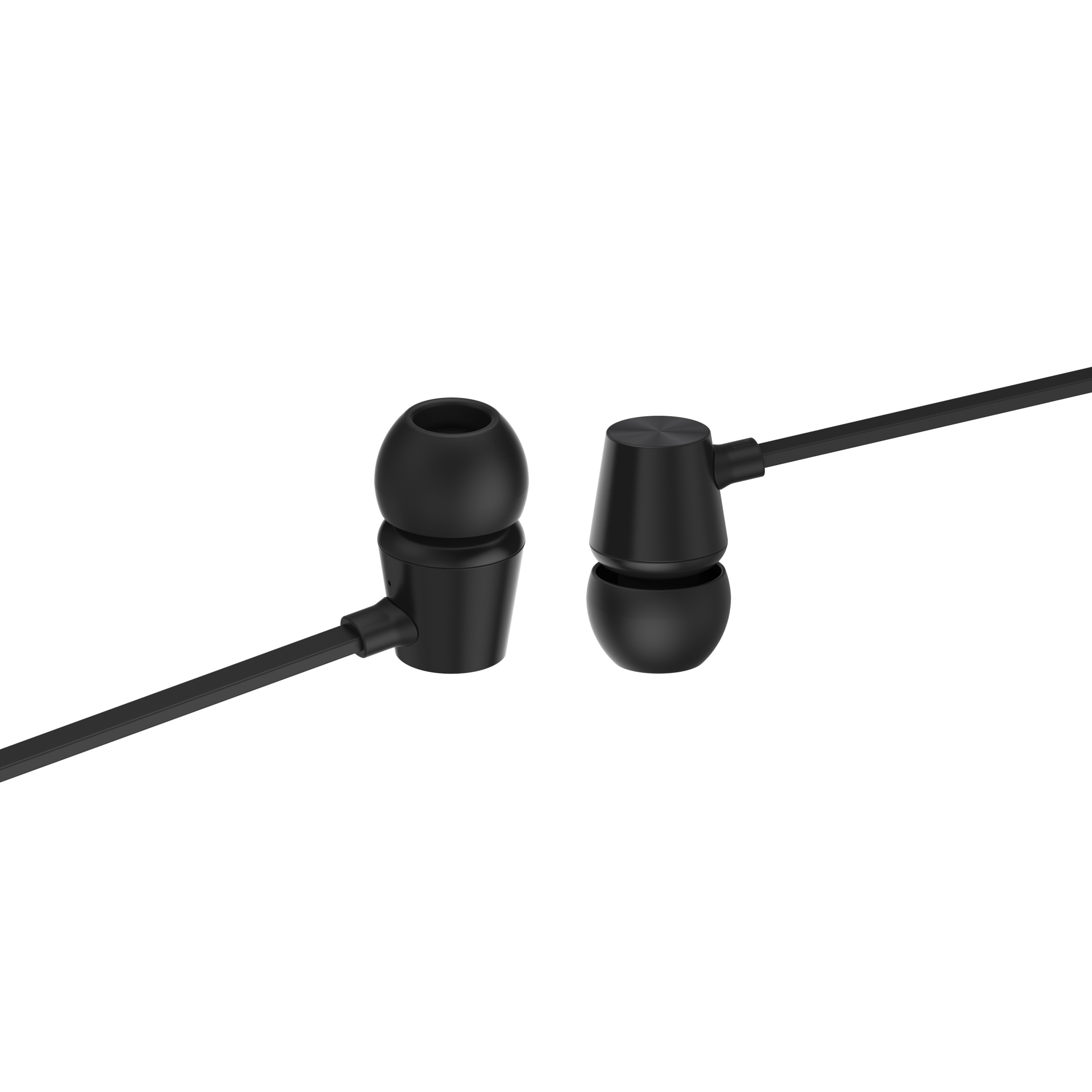 Swissten sluchátka YS500 černá - Metal Dynamic s mikrofonem pro iPhone - iPad - iPod a jiná zařízení