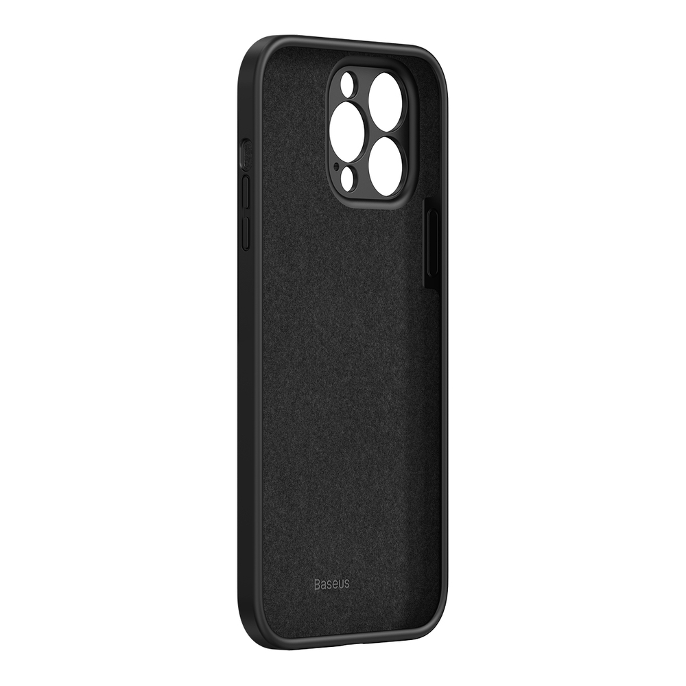Gumové flexibilní silikonové pouzdro iPhone 13 Pro MAX Baseus Liquid Gel Case ARYT000201