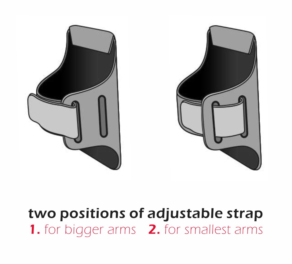 Swissten Armband case vel. 7.0" černé sportovní pouzdro na mobil na ruku