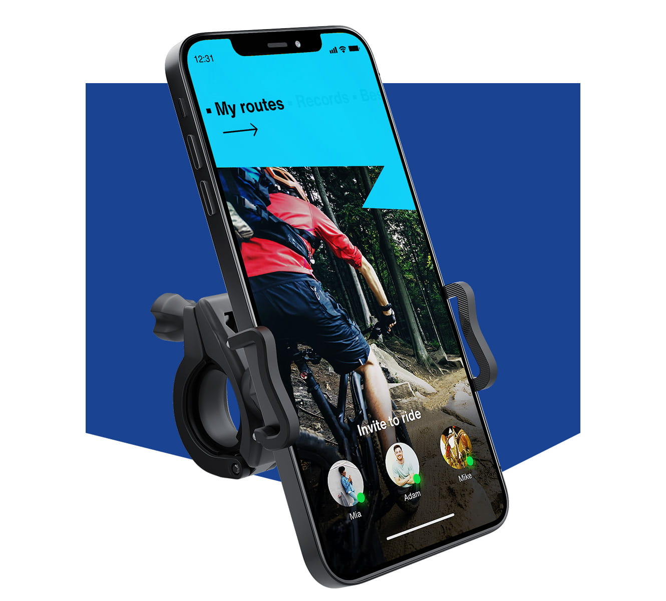 Bike Holder Pro™ - prémiový držák na kolo - koloběžku i kočárek