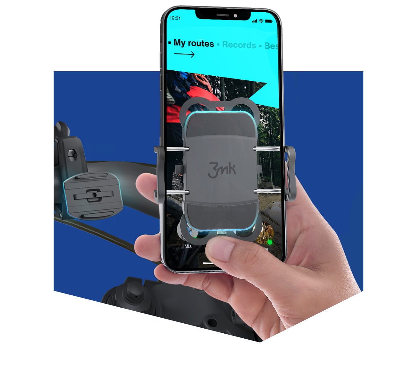 Bike Holder Pro™ - prémiový držák na kolo - koloběžku i kočárek