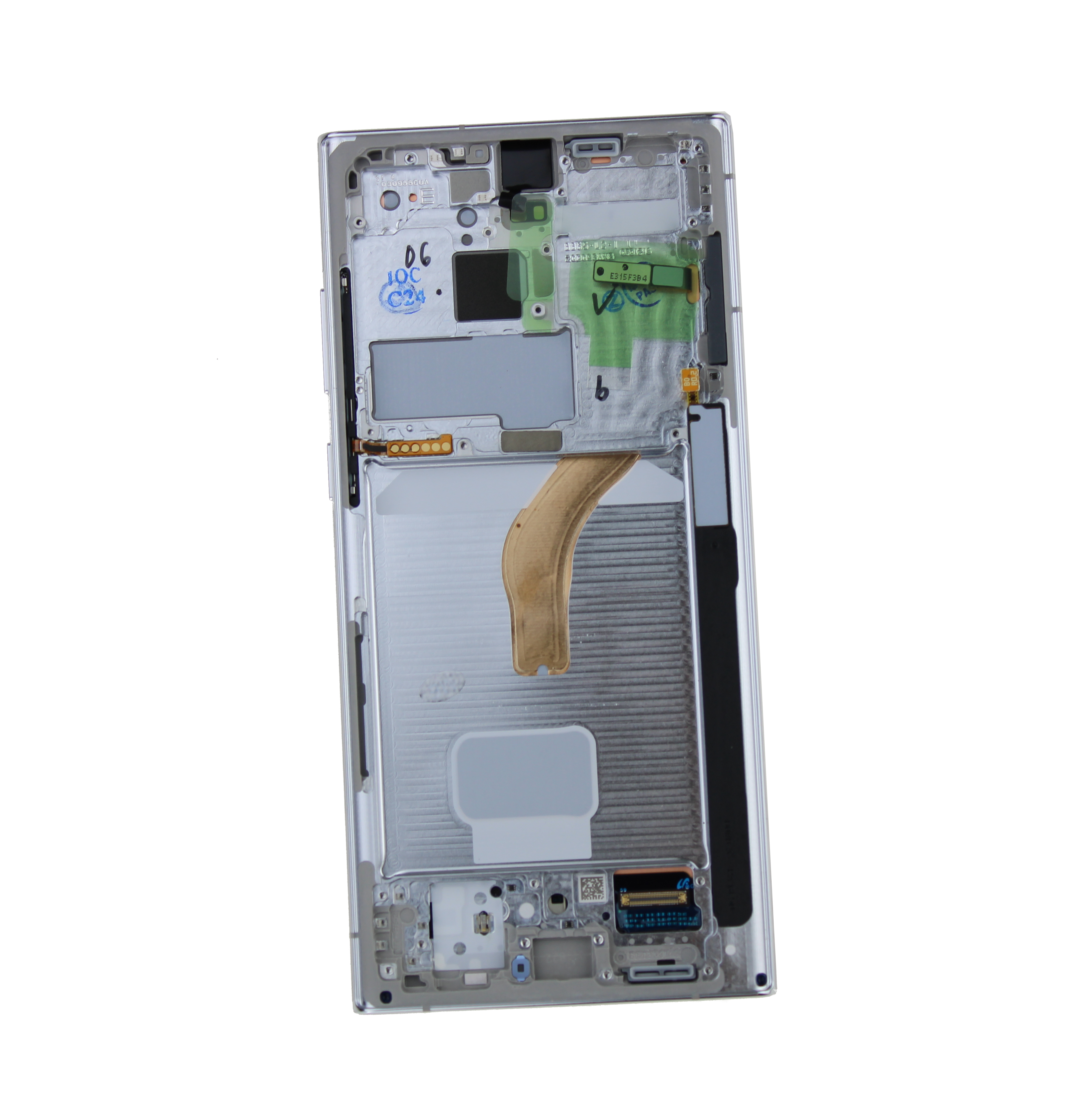 Originál LCD + Dotyková vrstva Samsung Galaxy S22 Ultra SM-S908 bílá phantom white