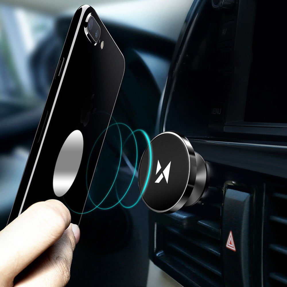 Wozinsky magnetický držák na mobil do ventilační mřížky WMH-04 černý