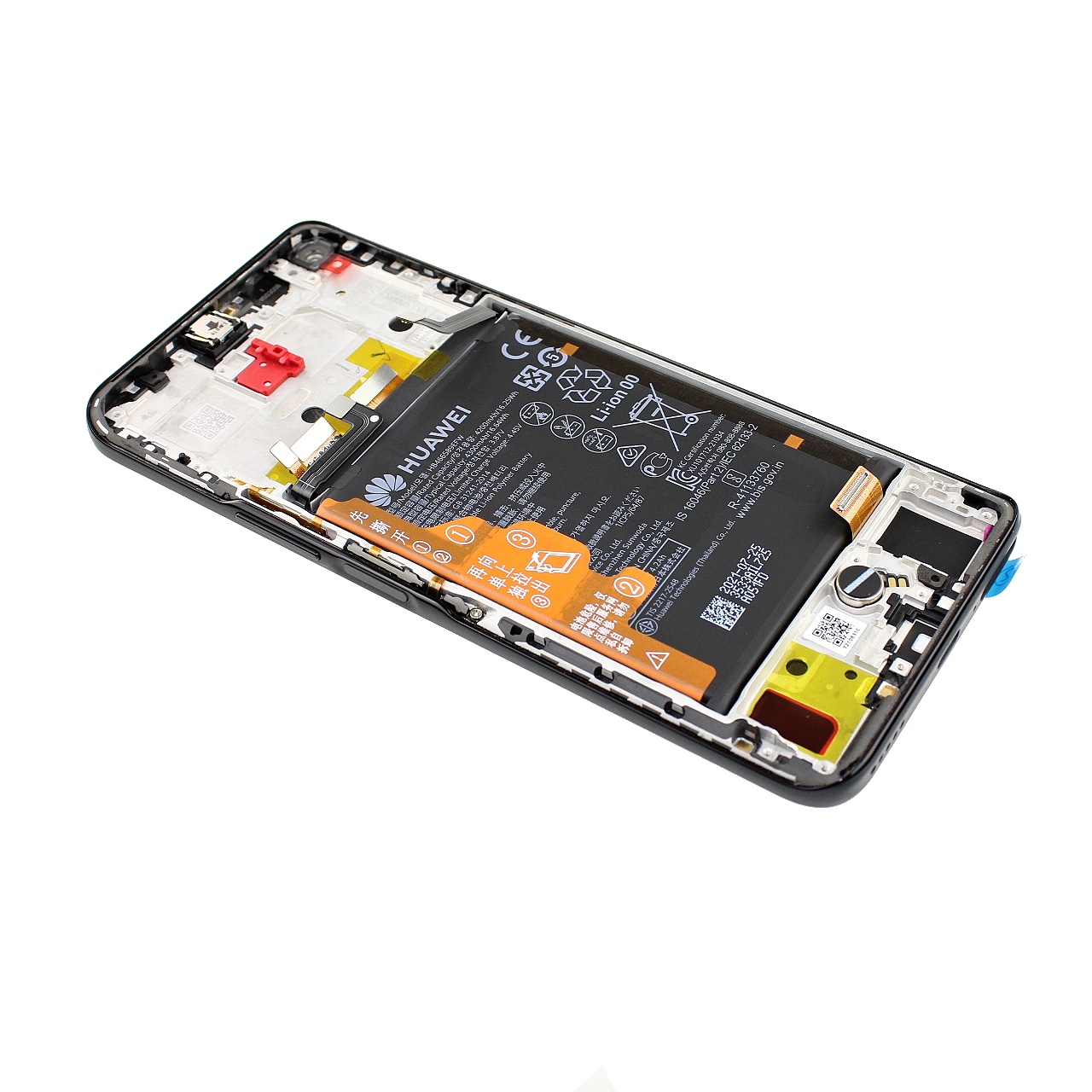 Originál LCD + Dotyková vrstva Huawei Nova 8i černá 02354GMP