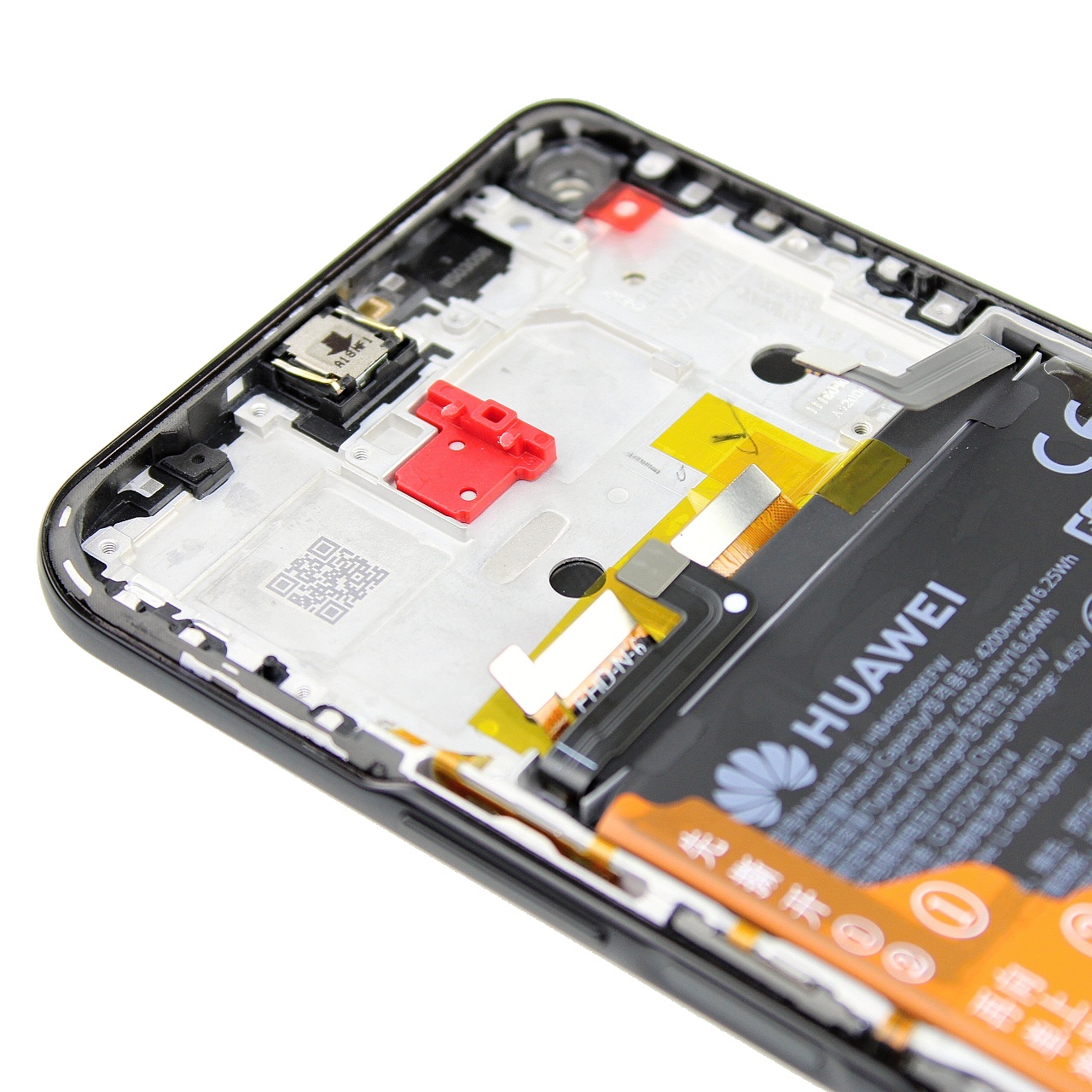 Originál LCD + Dotyková vrstva Huawei Nova 8i černá 02354GMP