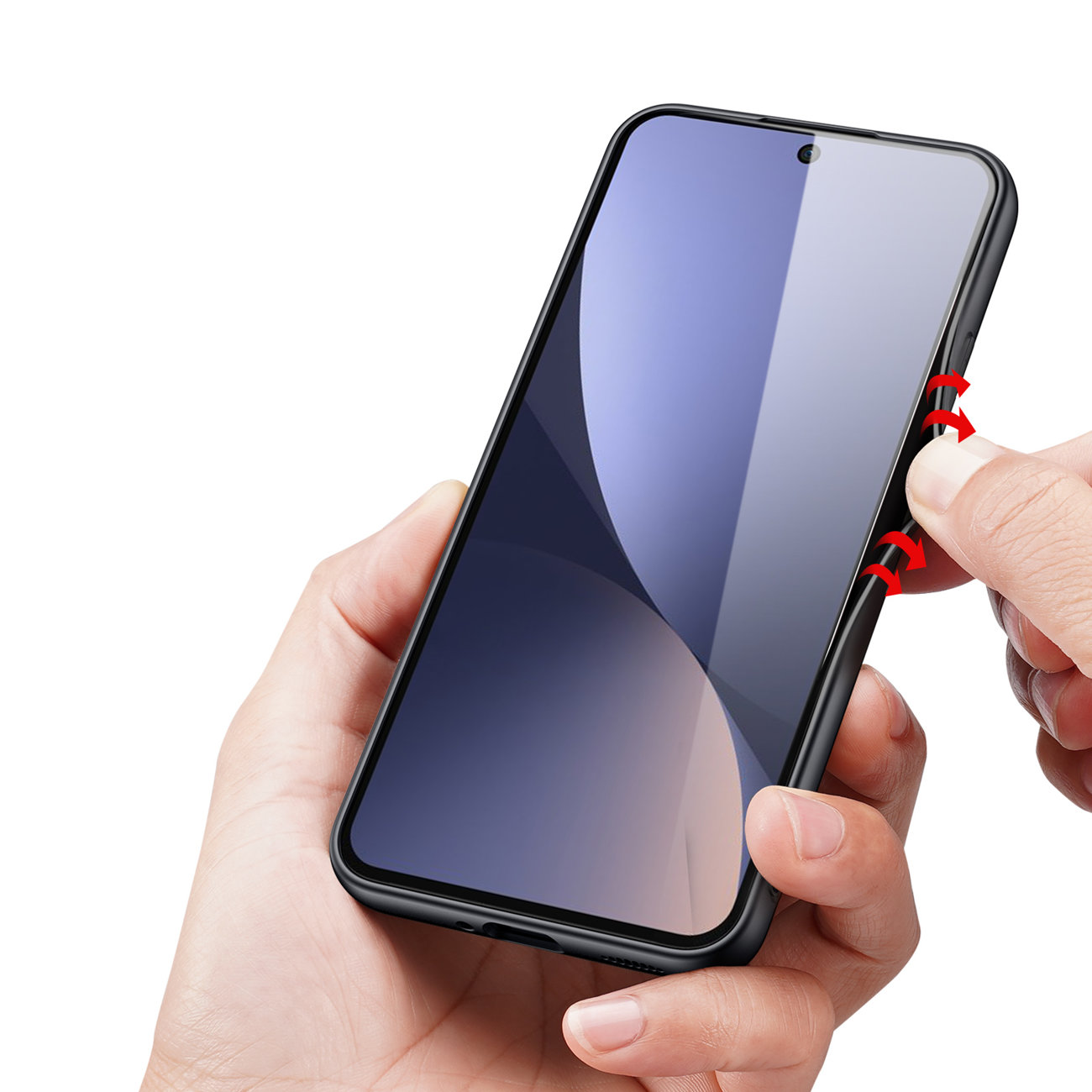 Obal Xiaomi 13 Dux Ducis Fino s nylonovým povrchem