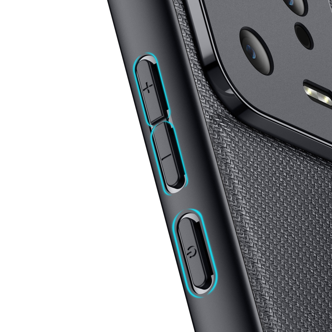 Obal Xiaomi 13 Dux Ducis Fino s nylonovým povrchem