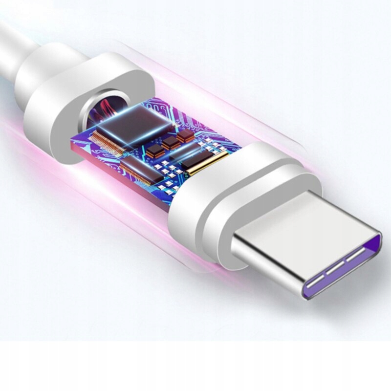 Originální kabel USB-C Huawei AP71 5A 1m bílý