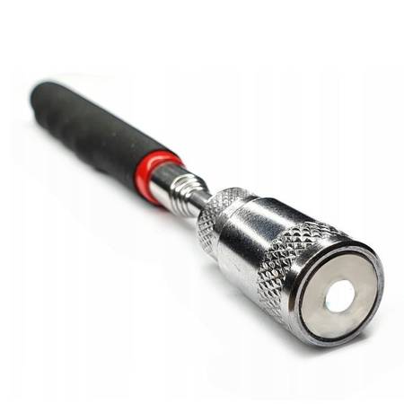 Magnetický teleskopický držák - chapač s LED - 80 cm - skládací
