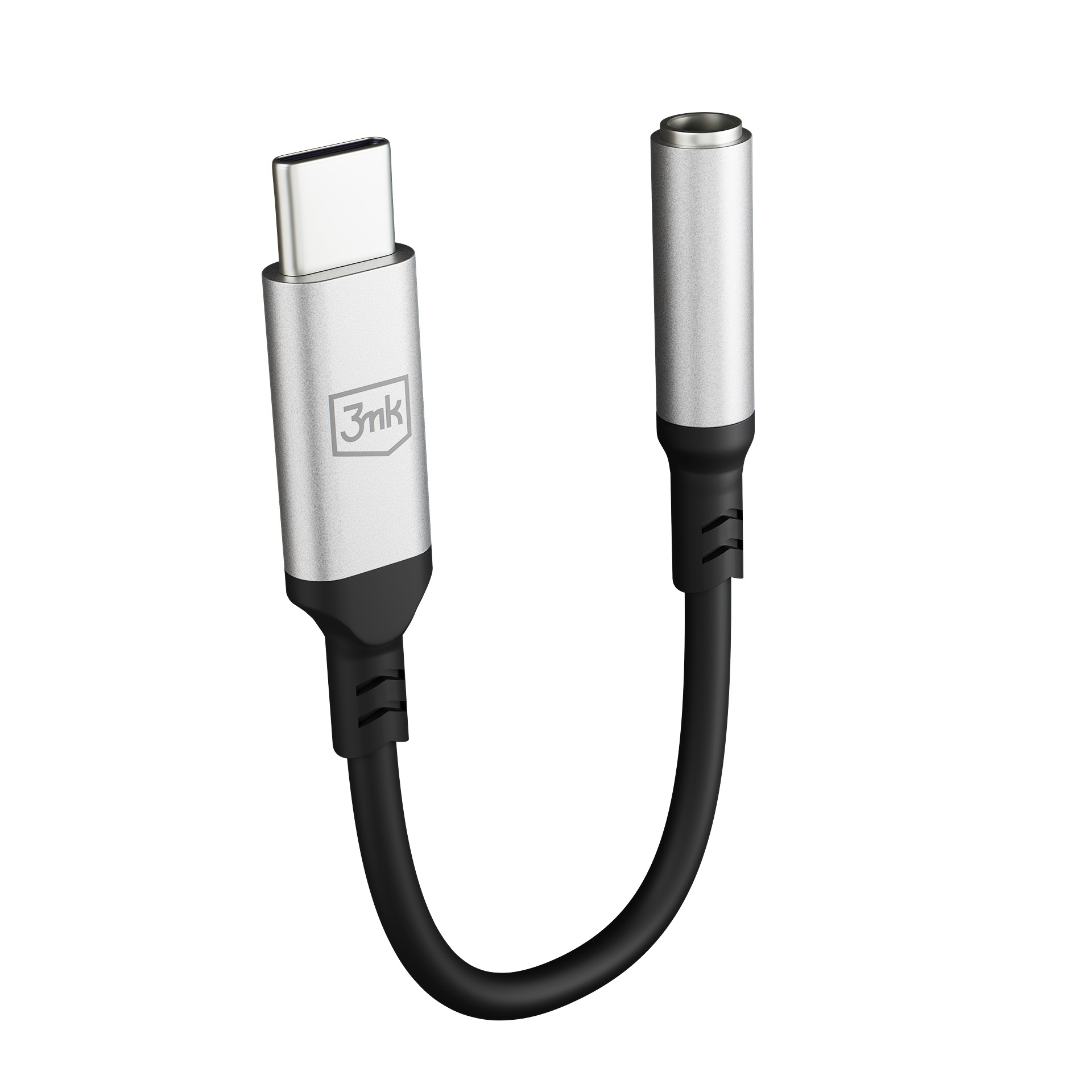 3MK adaptér USB-C - Jack 3,5 mm