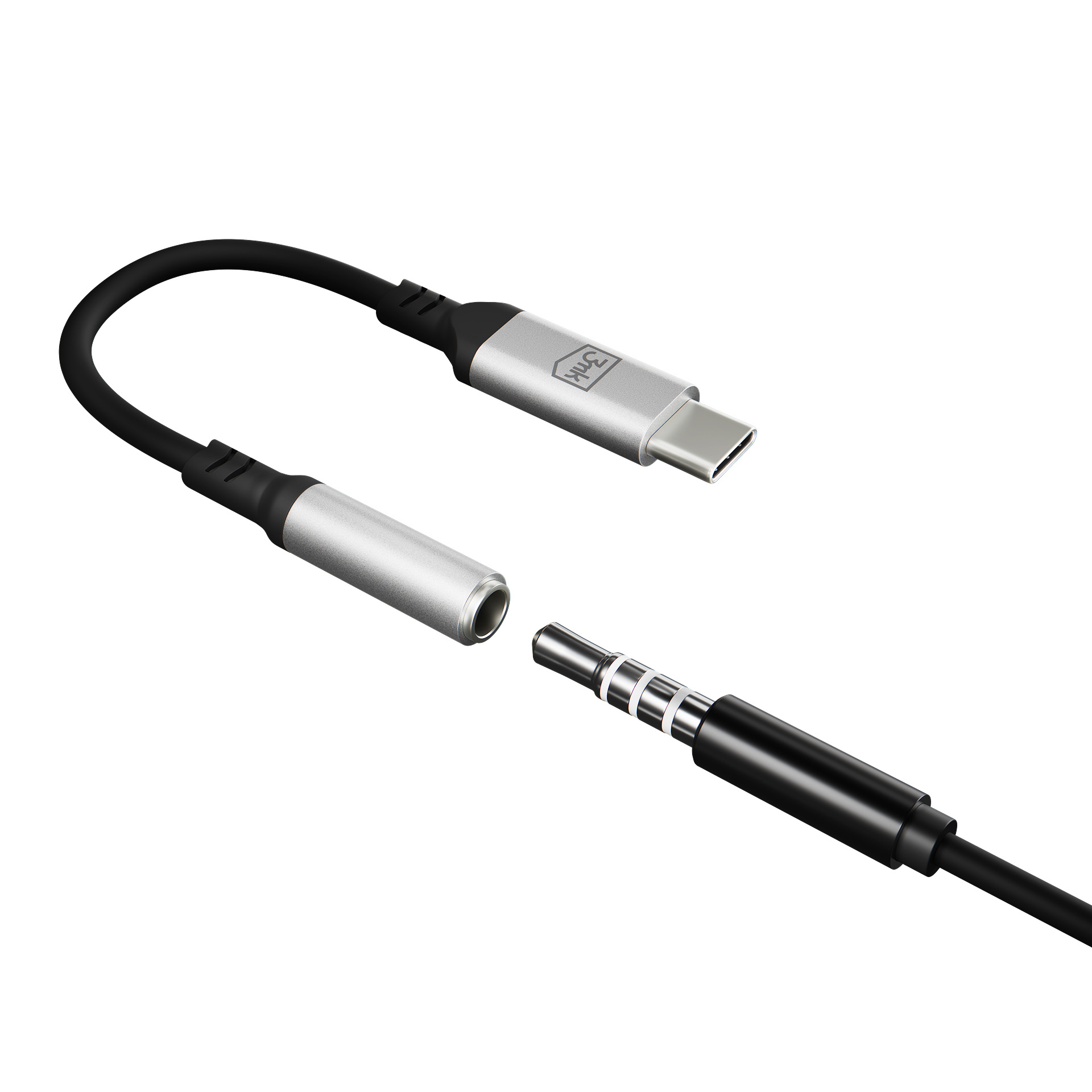 3MK adaptér USB-C - Jack 3,5 mm