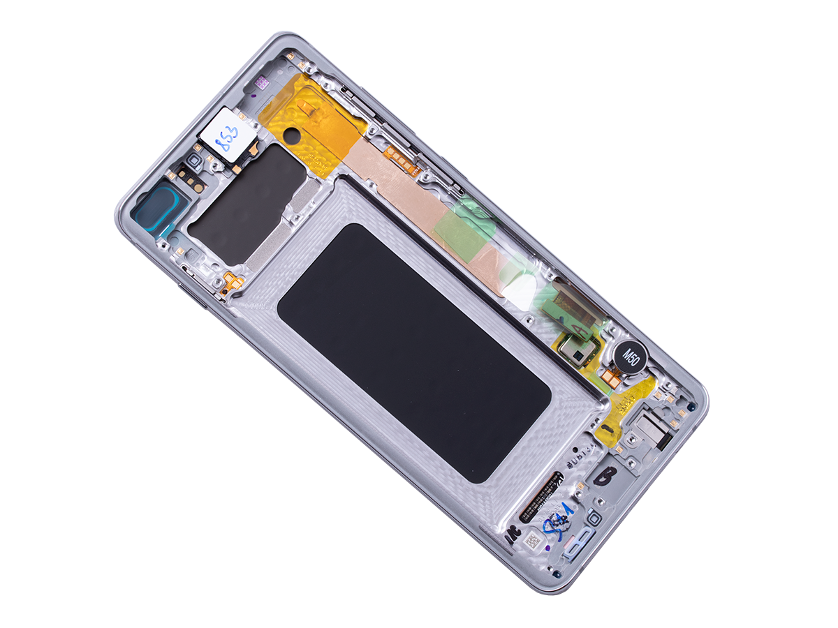 Originál LCD + Dotyková vrstva Samsung SM-G975 Galaxy S10 Plus bílá