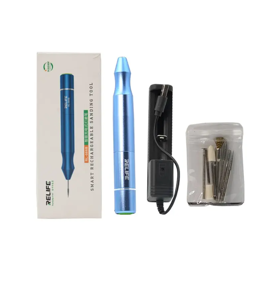 Akumulátorová mini bruska RELIFE RL-068B pro servis mobilních telefonů