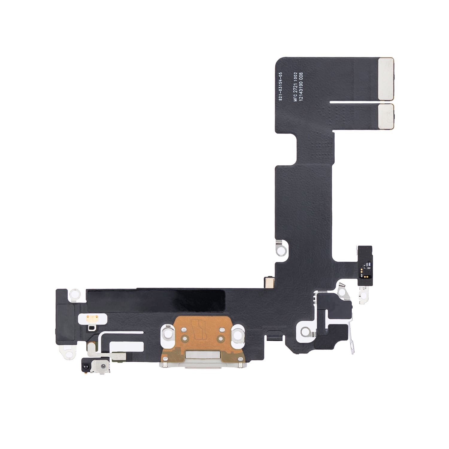 Flex s nabíjecím konektorem iPhone 13 bílý starlight