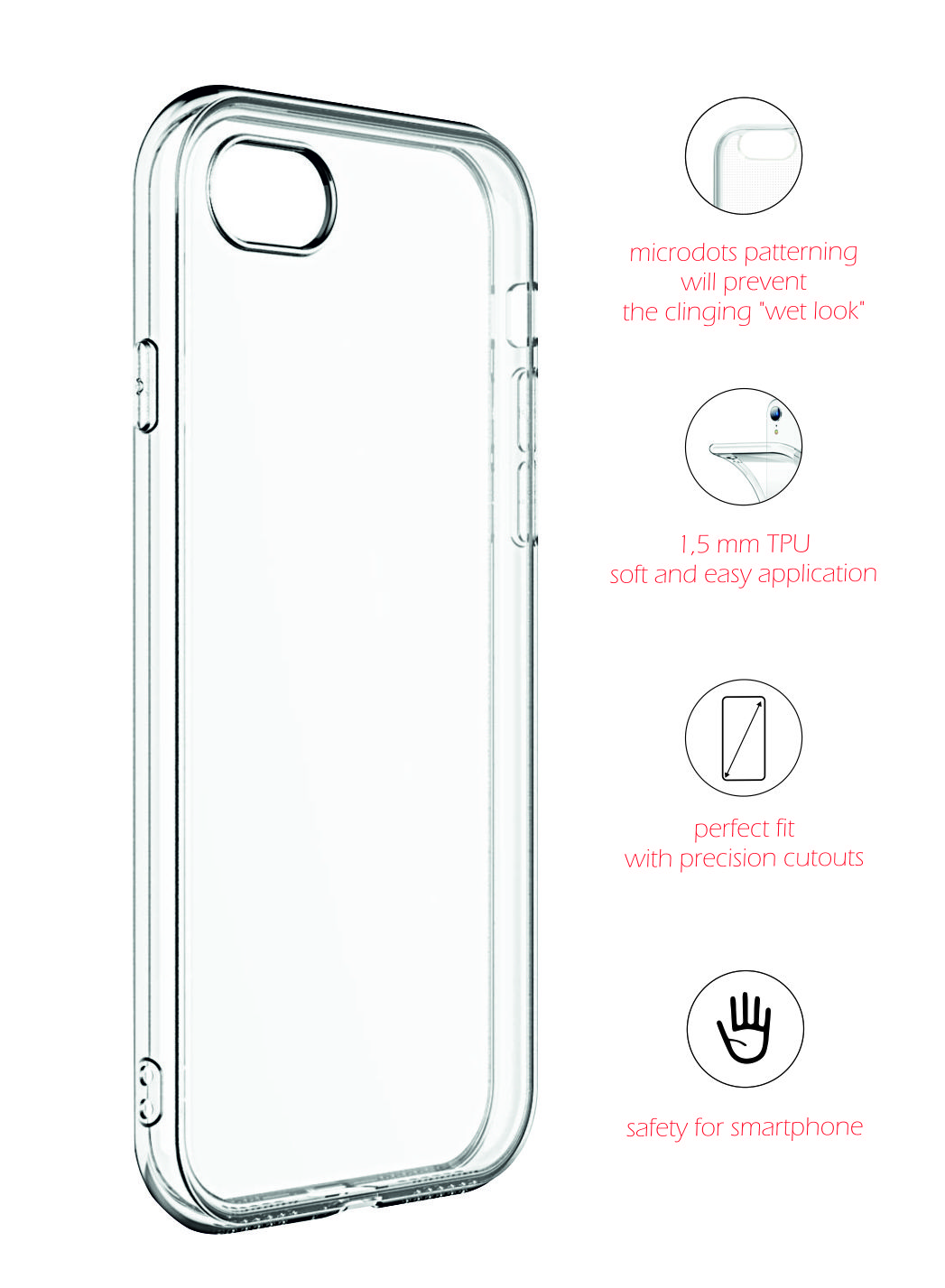 Swissten pouzdro čiré jelly case pro iPhone 15 Pro MAx transparentní obal