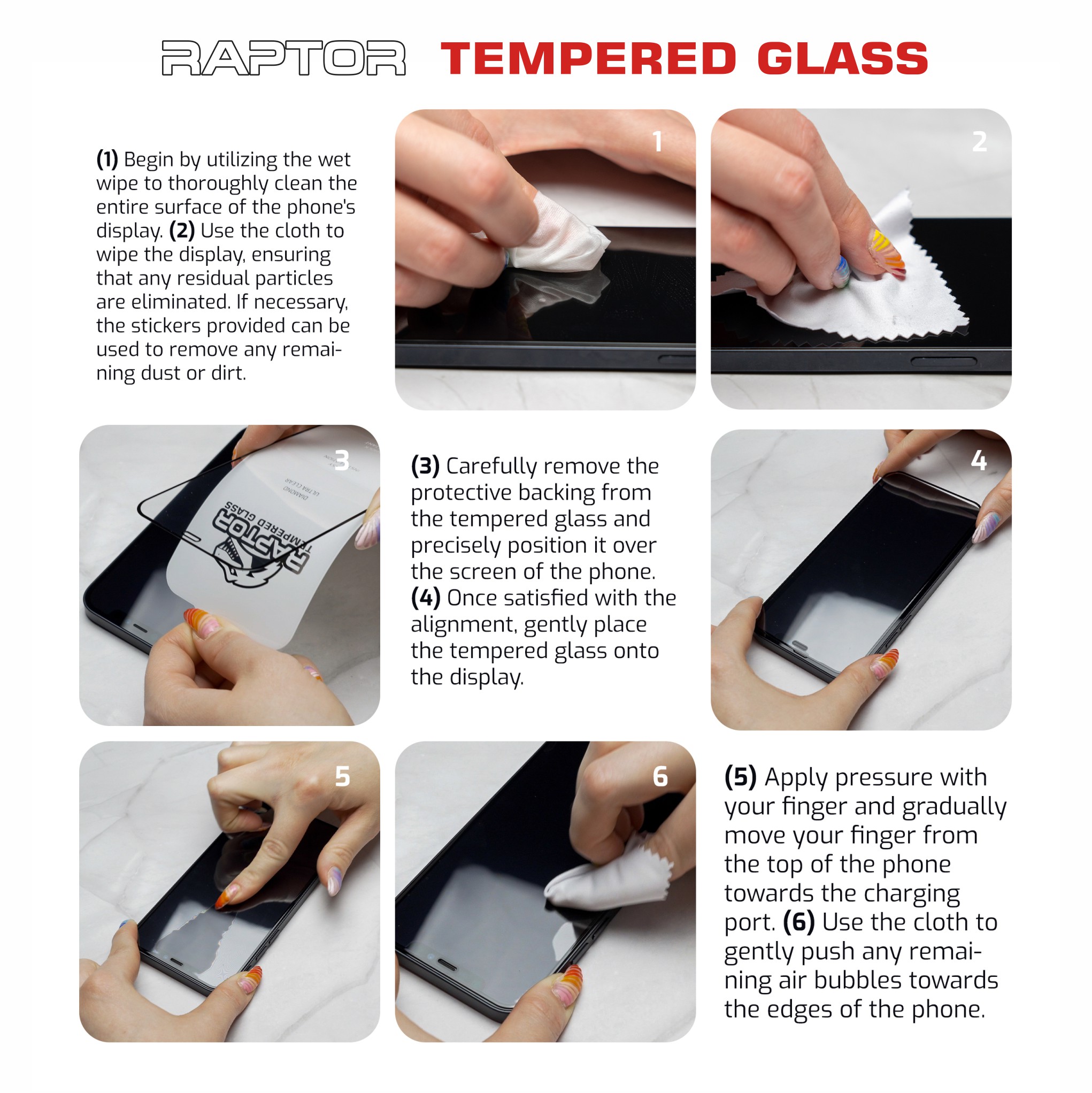 Swissten ochranné tvrzené sklo iPhone 15 Plus černé 3D Raptor