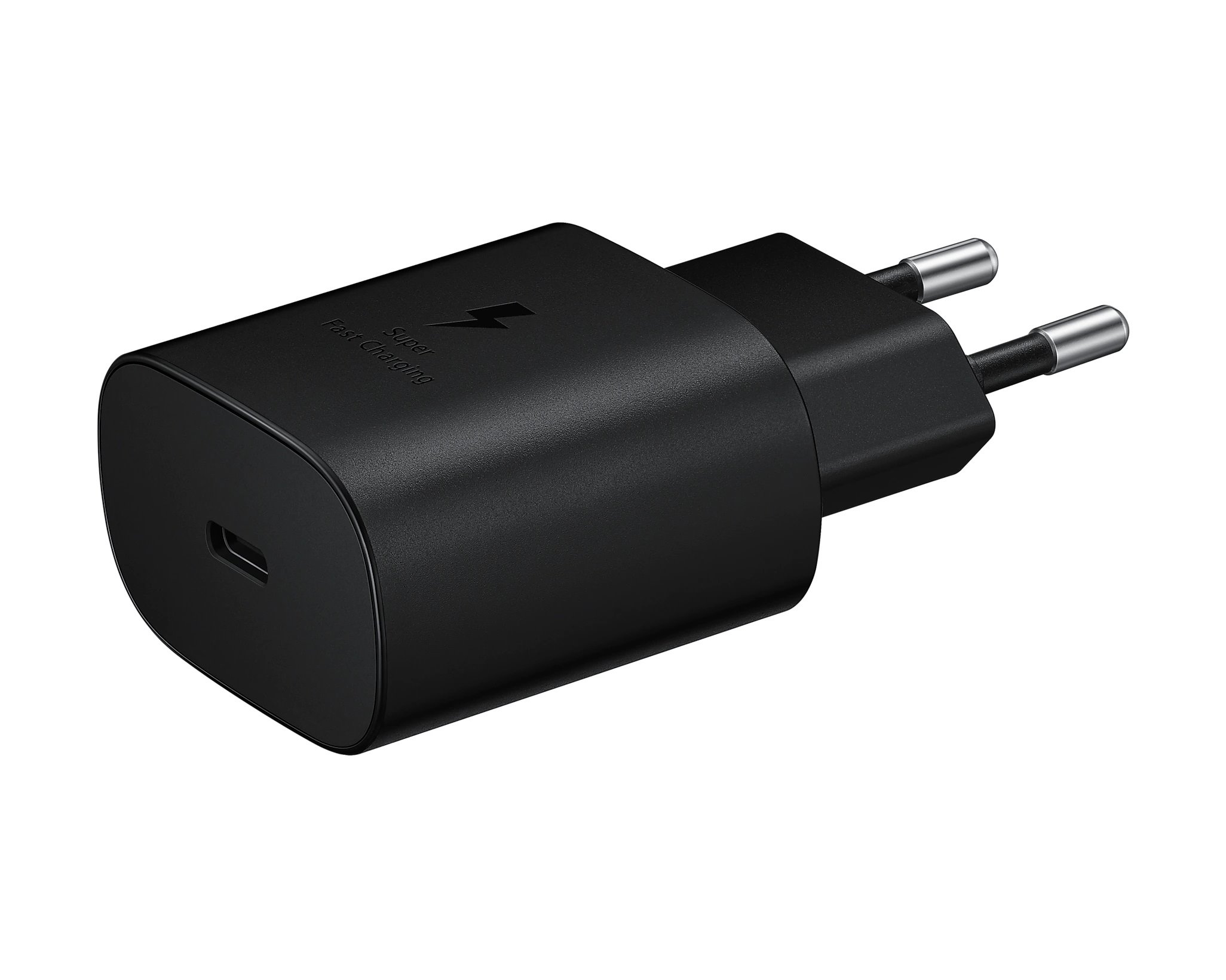 Originál síťová nabíječka Samsung EP-TA800EBE PD 25W - kabel USB-C 1m EP-DA705BBE černá Bulk