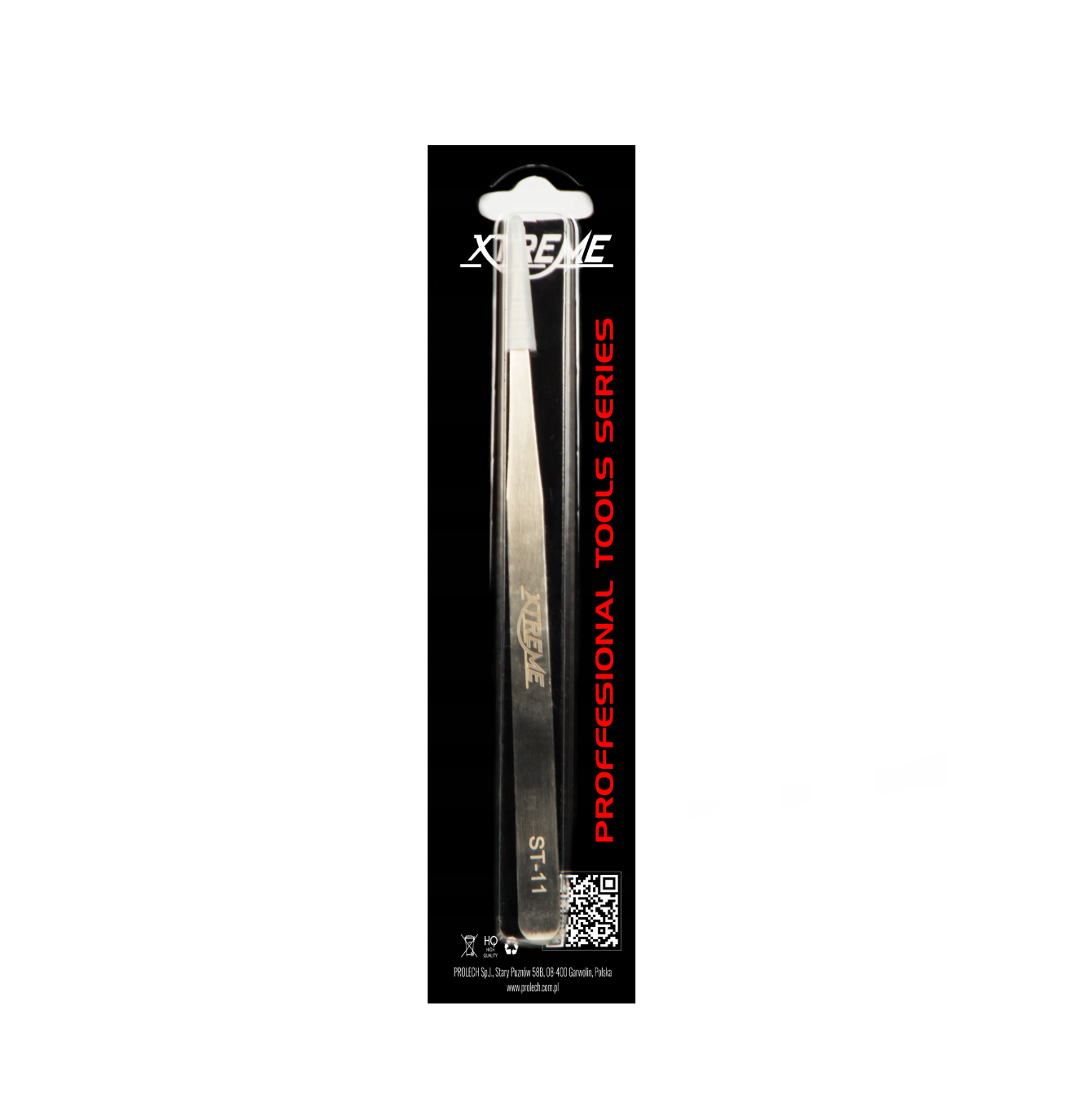 Nerezová antimagnetická pinzeta XTREME TS-11 142 mm rovná