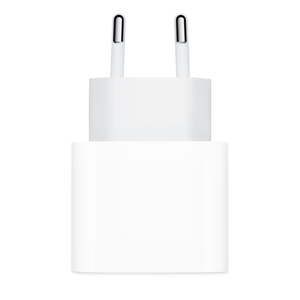 Originál síťová nabíječka iPhone MHJE3ZM/A 20W bílá Bulk