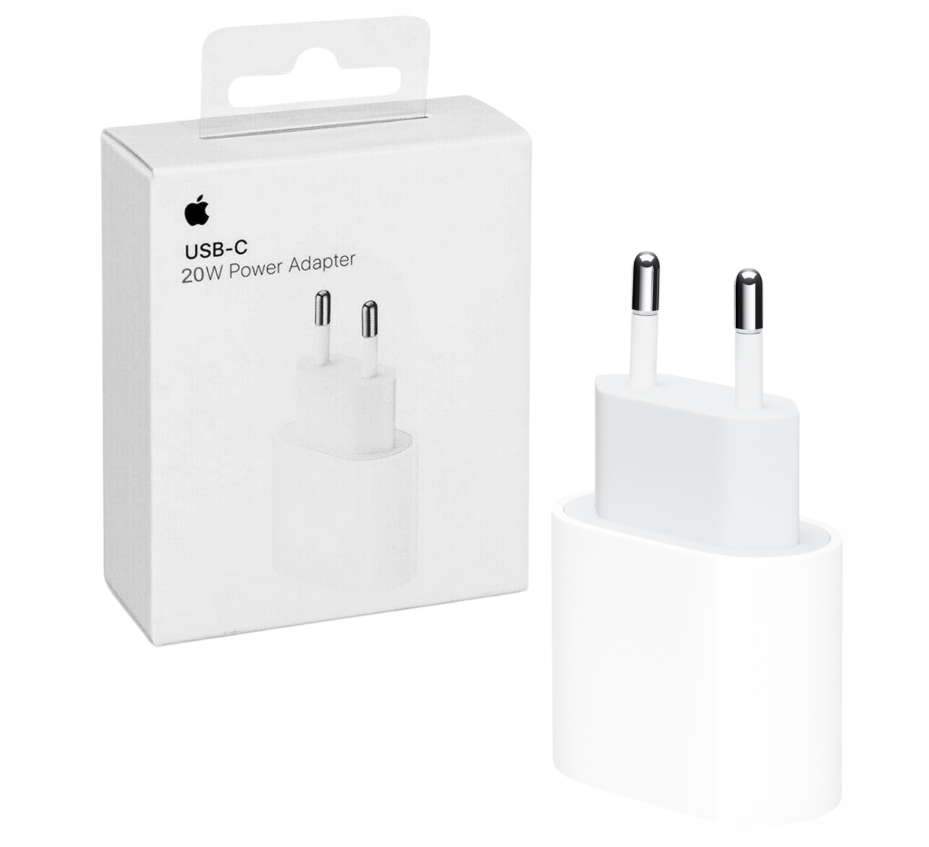 Originál síťová nabíječka iPhone MUVV3ZM/A 20W bílá Blister