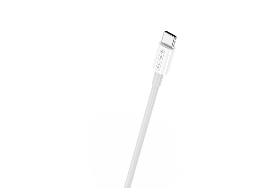 Kabel JELLICO - B1 USB-C / USB-C 60W 1m bílý