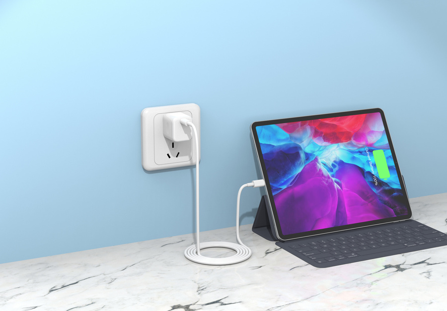 Kabel JELLICO - B1 USB-C / USB-C 60W 1m bílý