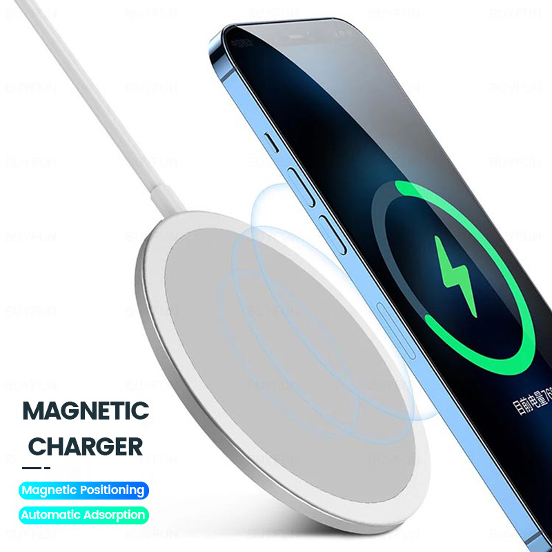 Bezdrátová nabíječka JELLICO MagSafe - W11 50W bílá