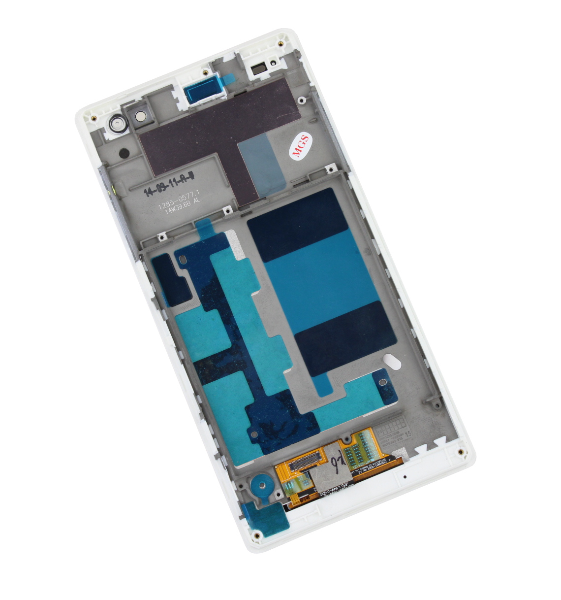 Originál LCD + Dotyková vrstva Sony Xperia C3 bilá