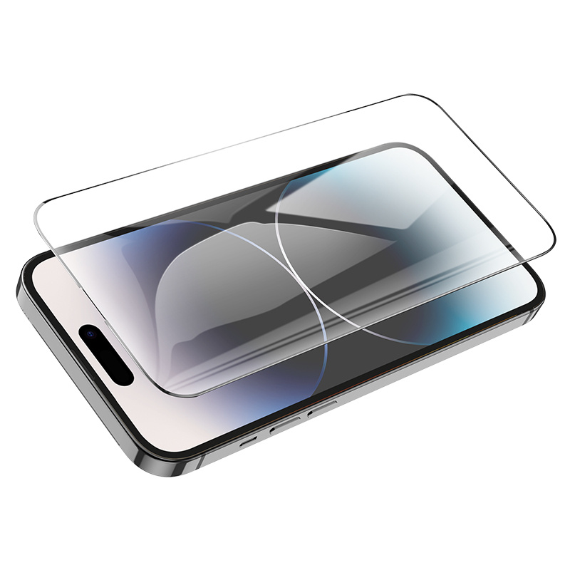 Ochranné tvrzené sklo iPhone 14 Pro Max HOCO G9 celoplošné lepení 5D sada 25 ks.