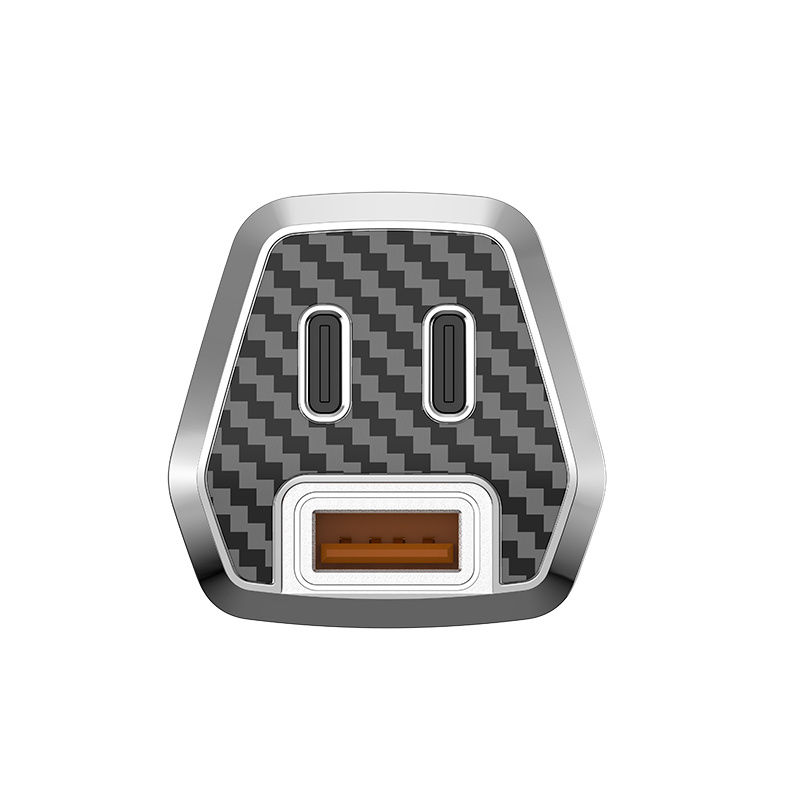 Jellico autonabíječka F15 PD 88,5W 2x USB-C + USB-A QC3.0 černý adaptér nabíječka do auta