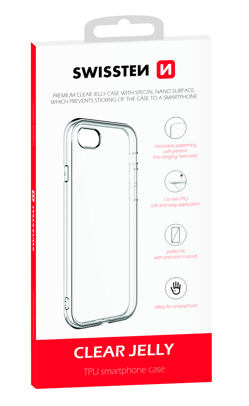 Swissten obal iPhone 16 Pro Max transparentní Clear Jelly