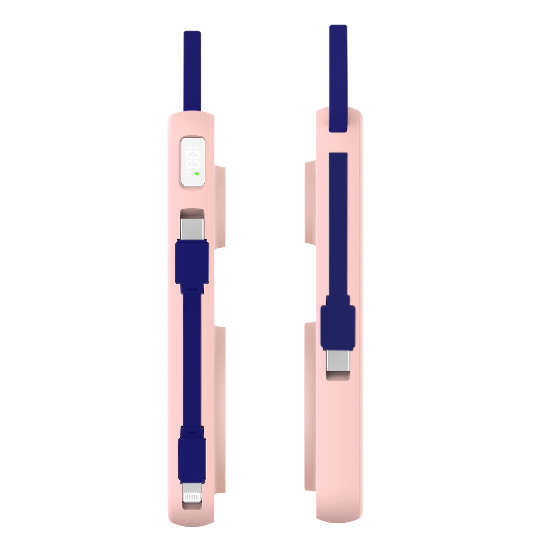 3mk Powerbanka PastelUp 10 000 mAh 22,5W MagSafe + Apple Watch růžová