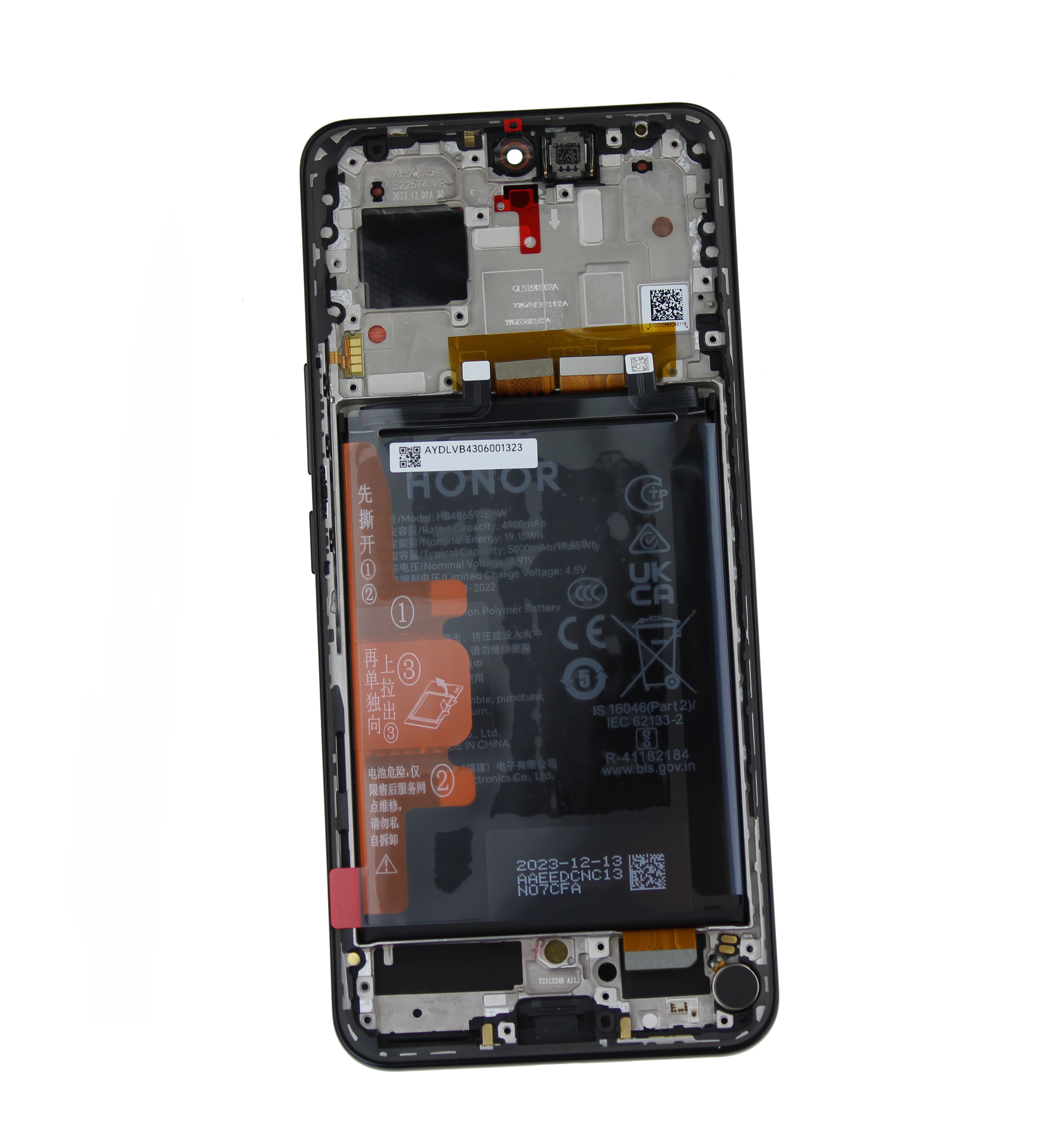Originál LCD + Dotyková vrstva Huawei Honor 90 černá