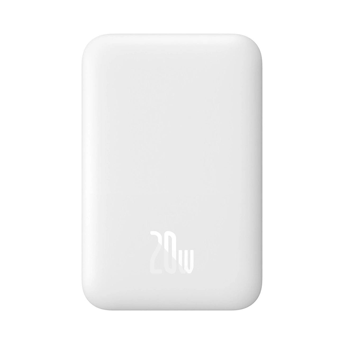 Baseus indukční powerbanka 6000mAh 20W Magnetic Mini Air MagSafe bílá s USB-C kabelem SPPCXM06A