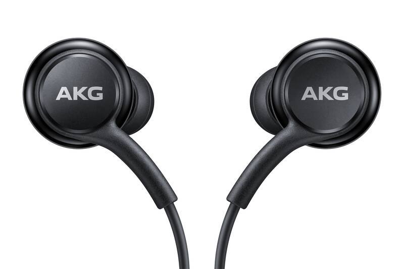 Originální sluchátka Samsung AKG EO-IC100BBEGEU Typ-C černá blistr