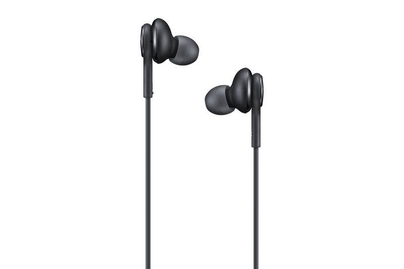 Originální sluchátka Samsung AKG EO-IC100BBEGEU Typ-C černá blistr
