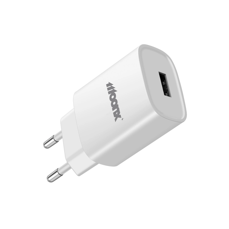 MOONX síťová nabíječka MC01 2.1A 10.5W 1xUSB + kabel Lightning bílý